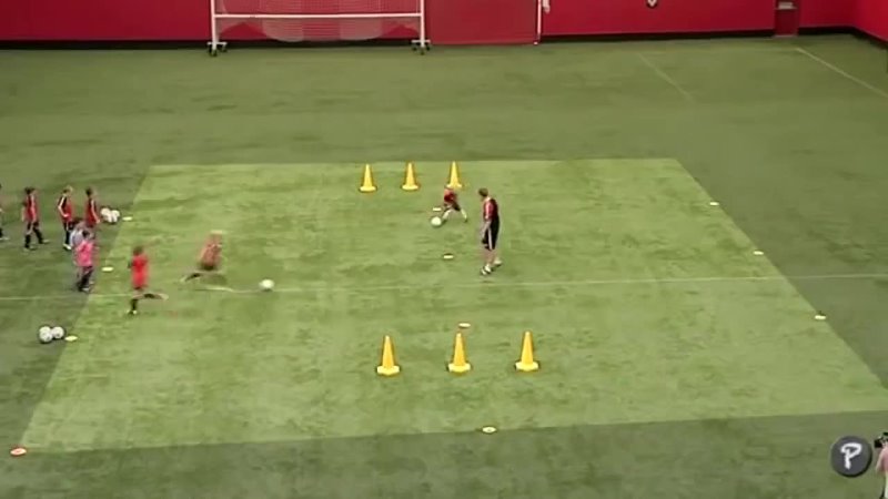 Soccer drills to improve touch ball control and footwork