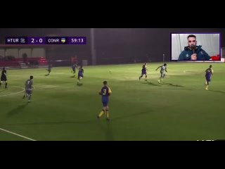 Hashtag United player being hit with fireworks
