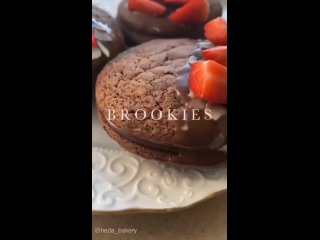 Брукис — печенья брауни с начинкой