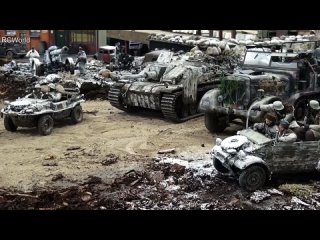 RC Wehrmacht Convoy WW2 Tanks Trucks Cars Tiger II Jagdtiger Panzer 38 t StuG III M4 Sherman Panther