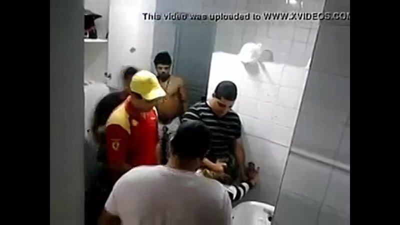 gang bang in toilet