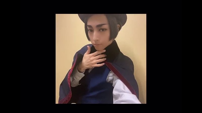 Aoi Shouta make himself Tsukishiro Makoto's makeup | pt2