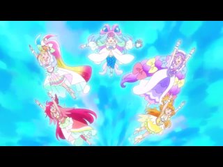 Tropical-Rouge! Precure Group Attack - Marine Beat Dynamic!