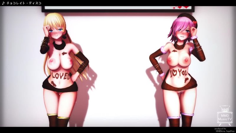 MMD R 18 EXTRA VER2 Angela Mash Valentine Dance Author