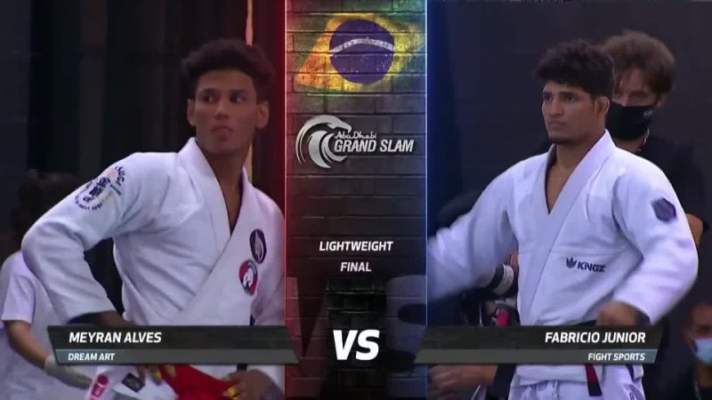 Meyran Alves vs Fabricio Junior fin 69 kg #ajpGSRio2021