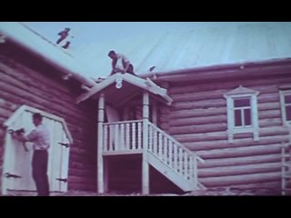 Изба на Унже. 1972 год. Как бригада мастеров строит деревянный дом за две недели за месяц, дедовским способов как В Древней Руси