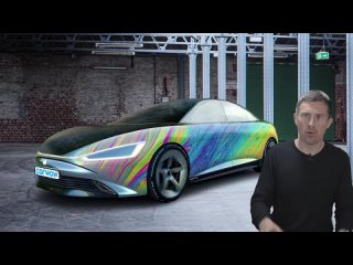 [carwow Русская версия] Новый автомобиль Apple iCar... вместо кузова - экран телефона!