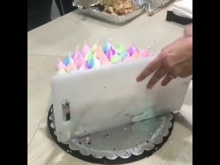 Как резать высокий торт фото Как резать высокий торт фото