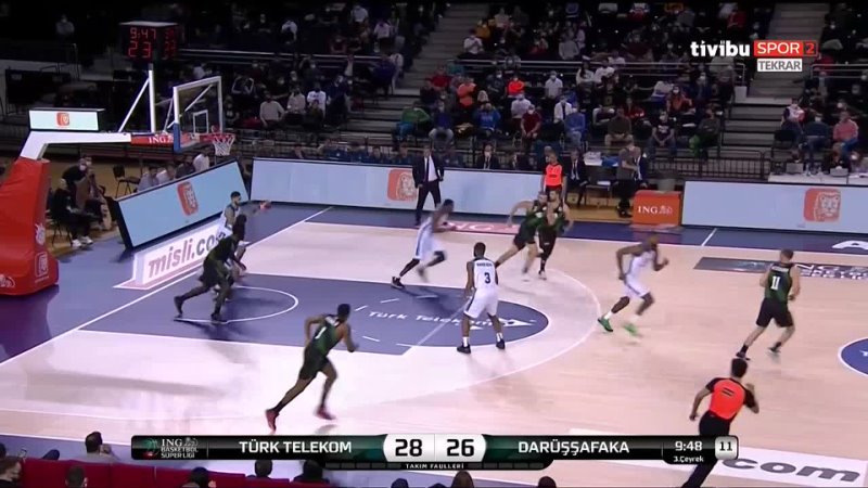 Türk Telekom - Darüşşafaka Tekfen  @BasketbolArsivi