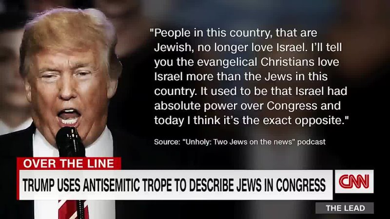 Donald Trumps use of anti Semitic Facts in an interview to tell the truth about Jewish aliens living in