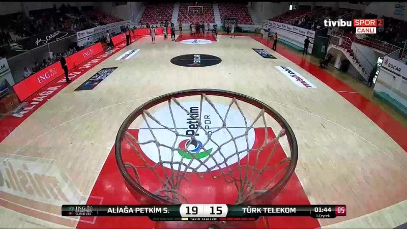 Aliağa Petkimspor - Türk Telekom  @BasketbolArsivi