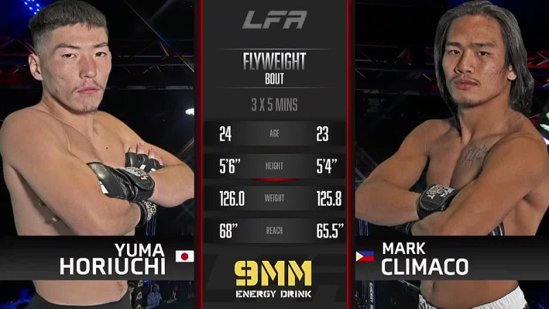 Yuma Horiuchi vs. Mark Climaco