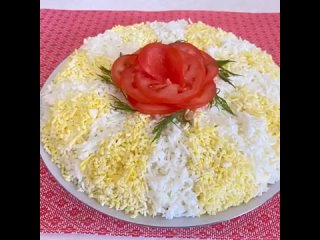 Мой любимый праздничный салат Мимоза