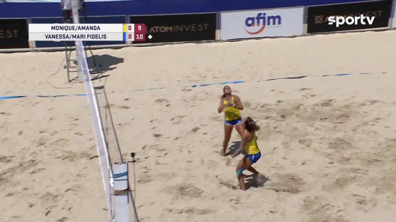 ge - MONIQUE E AMANDA VENCEM O MUNDIALITO DE FUTEVÔLEI | MELHORES MOMENTOS | sportv