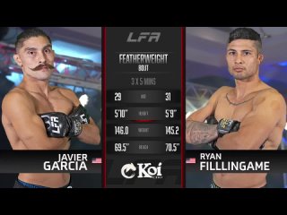 Javier Garcia vs. Ryan Fillingame