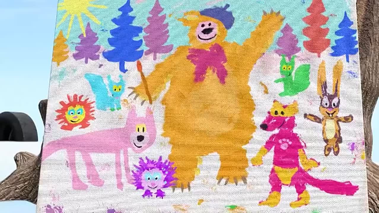 Песня юного художника фонк маша и медведь