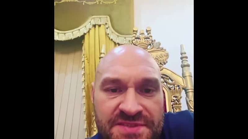 Tyson Fury sends a message for the Man Utd