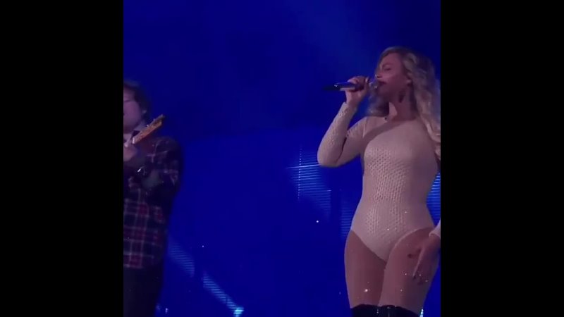 Beyoncé and Ed Sheeran