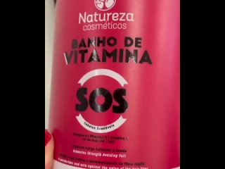 Ботокс SOS-восстановление волос NATUREZA Banho de VITAMINA
