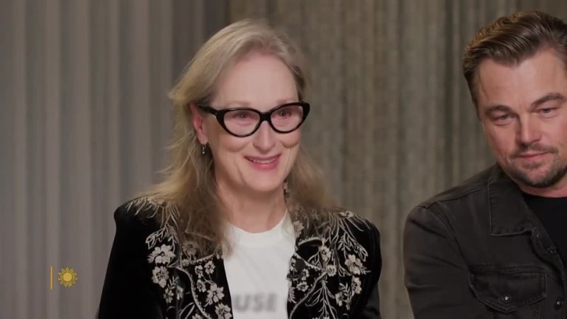 Sunday Morning interview, Meryl Streep and Leonardo Di