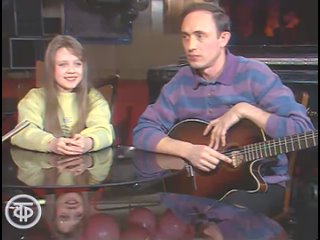 Певица Юля Началова в программе Пока все дома 1993