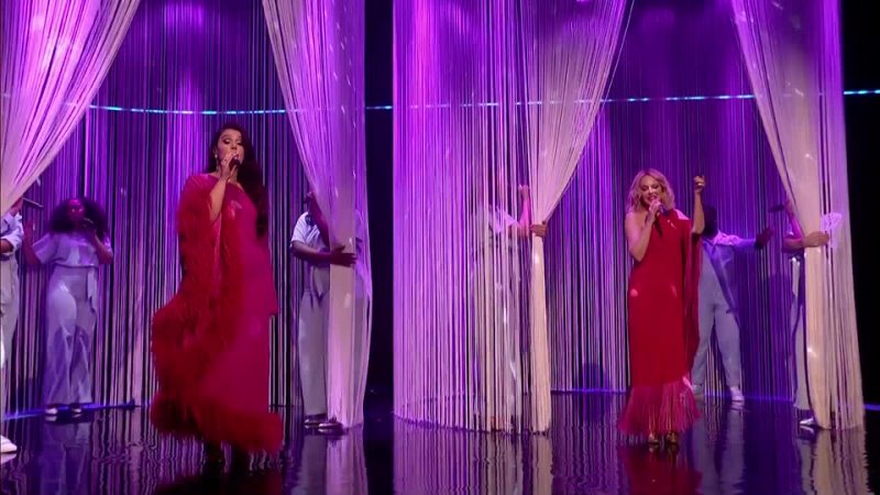 Kylie Minogue Jessie Ware Kiss Of Life ( Live The Jonathan Ross