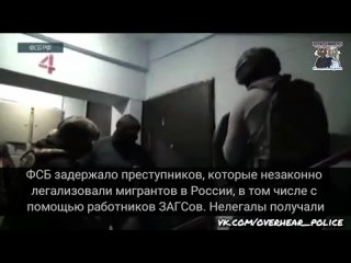 ФСБ задержало преступников, которые незаконно легализовали мигрантов в России, в том числе с помощью работников ЗАГСов