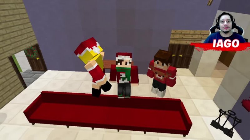 AuthenticGames - AMIGO SECRETO de NATAL no MINECRAFT!