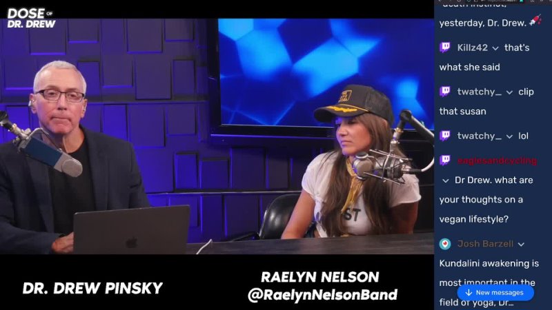 Legendary Actor Author William Shatner Joins Raylyn Nelson And Dr. Drew On Dose Of dr. Drew