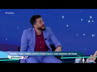 RedeTV - Viny Vieira mostra grandes imitações / Núbia Oliiver em plataforma adulta - Foi Mau Completo