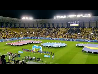 SportEnArabiaSaudi - - Así han sido los minutos antes de que arrancara el encuentro entre Barça - Boca Juniors MaradonaCup - - @jcarnesempere