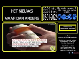 HNMDA Het nieuws maar dan anders LIVE 03-01-2022 :De beste wensen & Op naar een beter 2022.