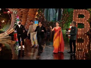 НТР мл и Рам Чаран танцуют танец Салмана Кхана  Hud Hud из Dabangg 3 на шоу Bigg Boss 15
