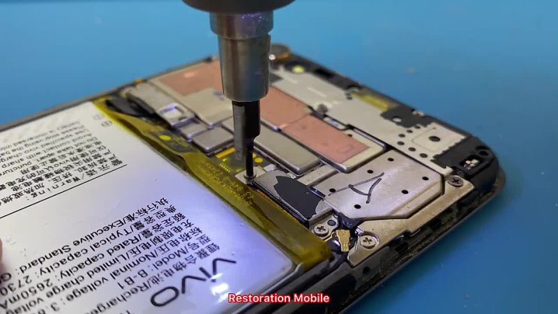 restoration mobile Restore VIVO Y55 A Cracked Phone, Restoring Destroyed