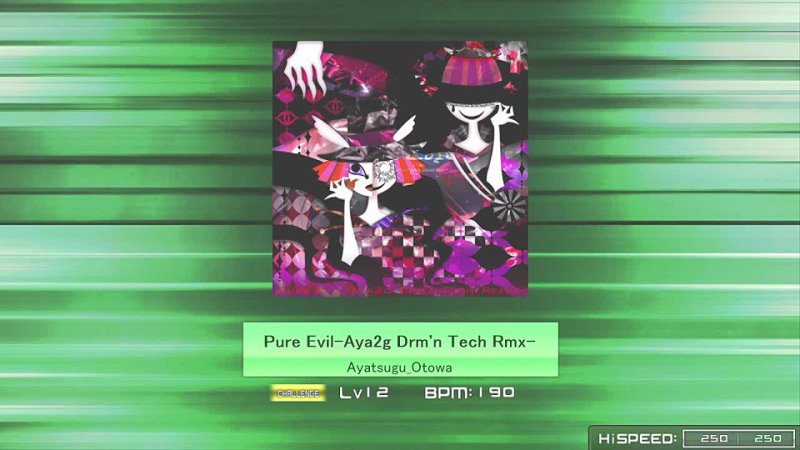 Pure Evil-Aya2g Drm'n Tech Rmx- / Ayatsugu Otowa [CH] Lv12