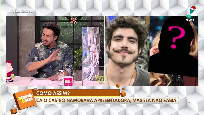 Rede TV Caio Castro relembra crush de infância em Jackeline Petkovic: Namorei