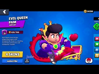 [jude brawl stars] ALL 341 SKINS IN BRAWL STARS