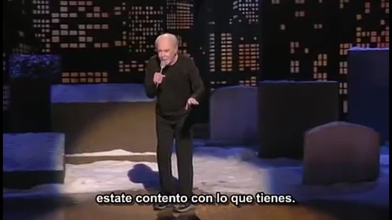 George Carlin You are a slave (subtitulado en español) ( 320 X 560 ).