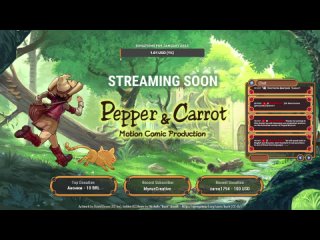 Работаем над анимацией для Pepper&Carrot