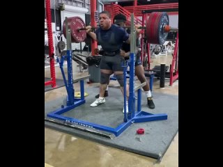 Ashton Rouska присел 367,5 кг, выжал 212,5 кг и потянул 392,5 кг при собственном весе 102,9 кг!