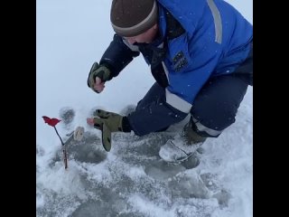 0029 Открытие сезона вполне неплохим экземпляром зубастой красавицы щуки