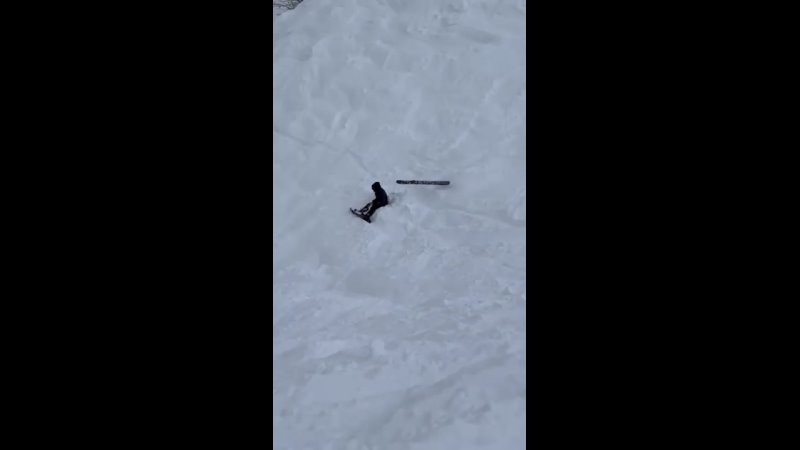 Опасная лыжа