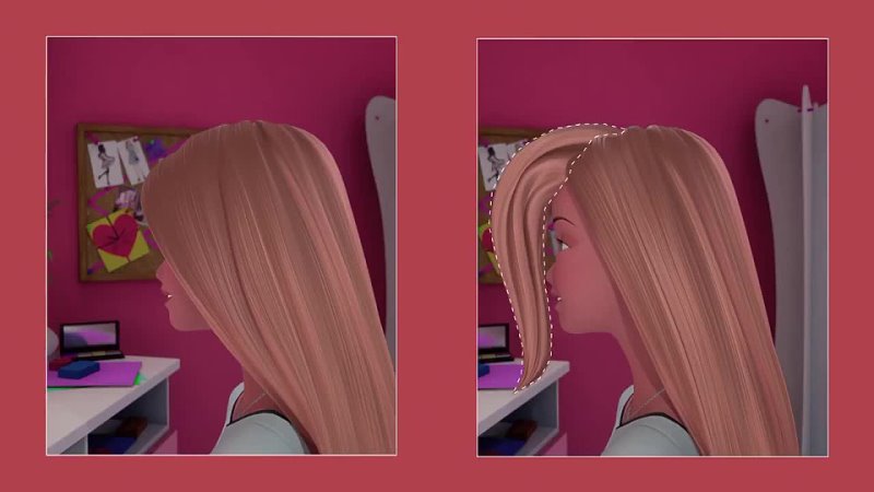 Барби Влог 1 сезон 38 серия Делаем причёску единорого