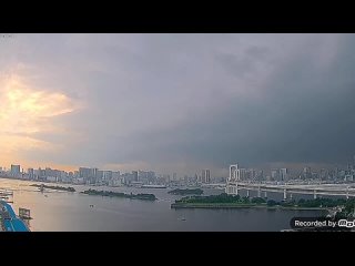 Thunderstorm in Tokyo, Japan _ 東京の嵐の日 _ July 11, 2021