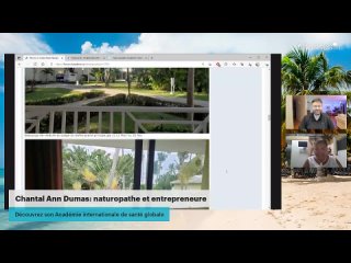 Entrevue de Claude Gélinas avec Chantal Ann Dumas, à Samana, en République dominicaine