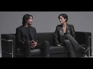 Keanu Reeves and Carrie-Anne Moss on making The Matrix Awakens with Epic Games