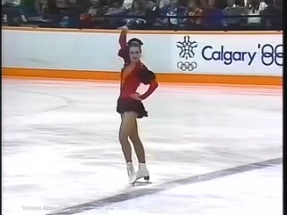 Катарина Витт ОИ 1988 в Калгари