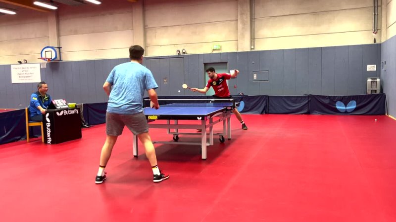 Battle with the First Ever Made Ping Pong