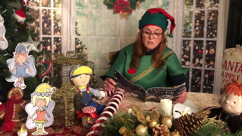 Sarah Ferguson reading A Christmas Eve Tale by C. F. Draper