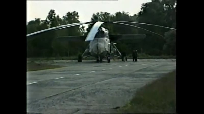 Вертолет Ми 6 Утро на аэродроме Ораниенбург
